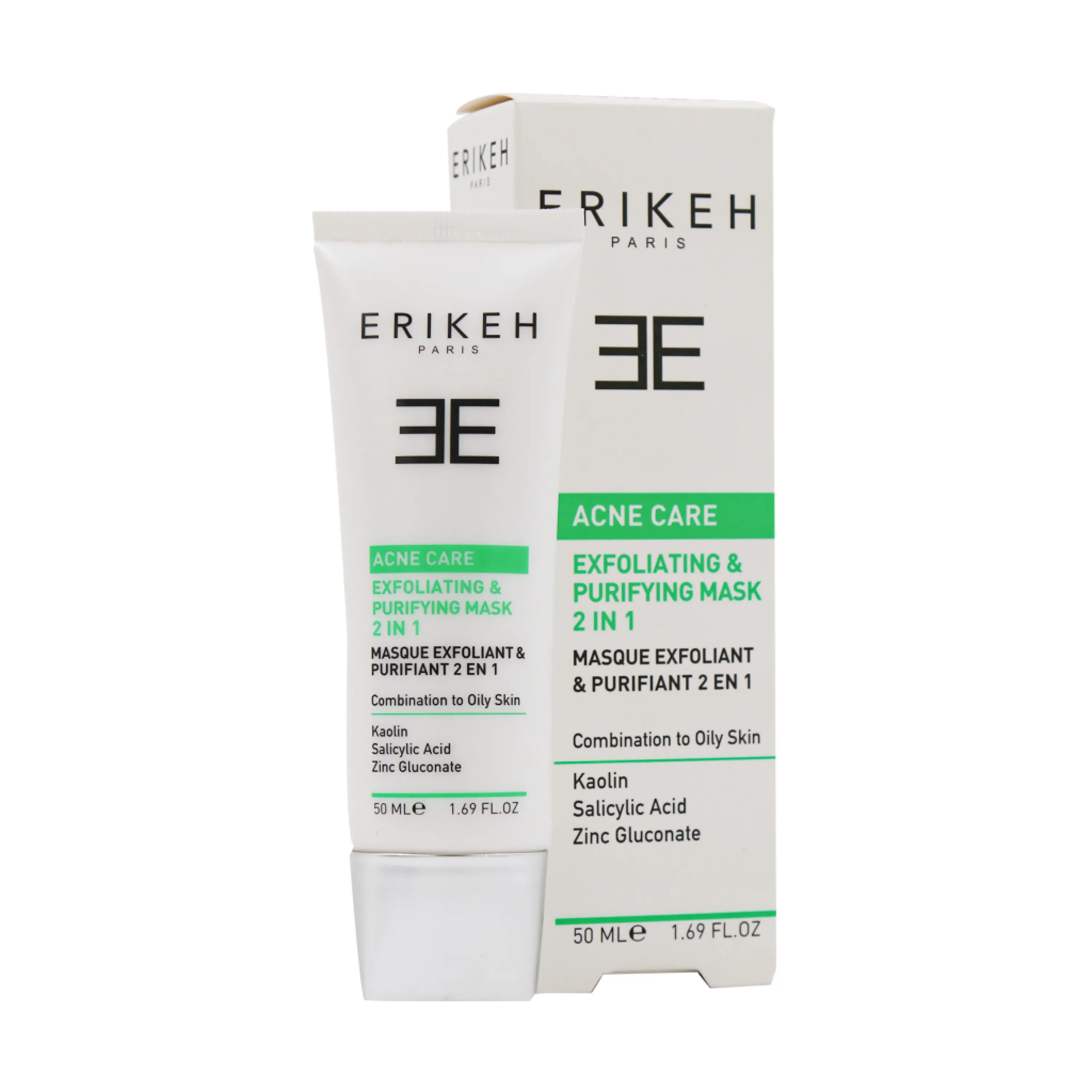 ماسک پاک کننده و لایه بردار 2 در1 اریکه Erikeh حجم 50 میلی