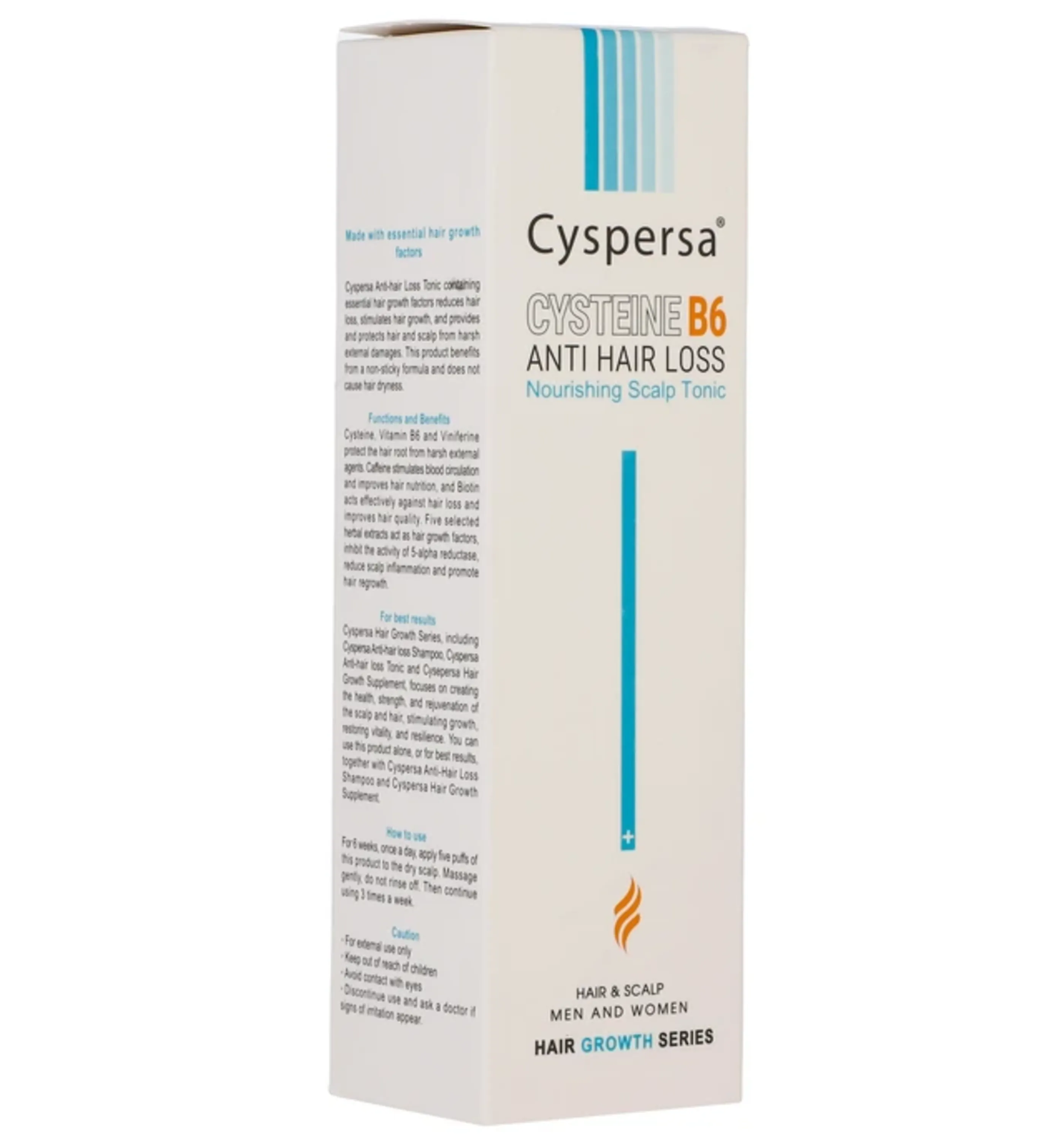 تونیک ضد ریزش مو سیسپرسا Cyspersa حجم 115 میلی
