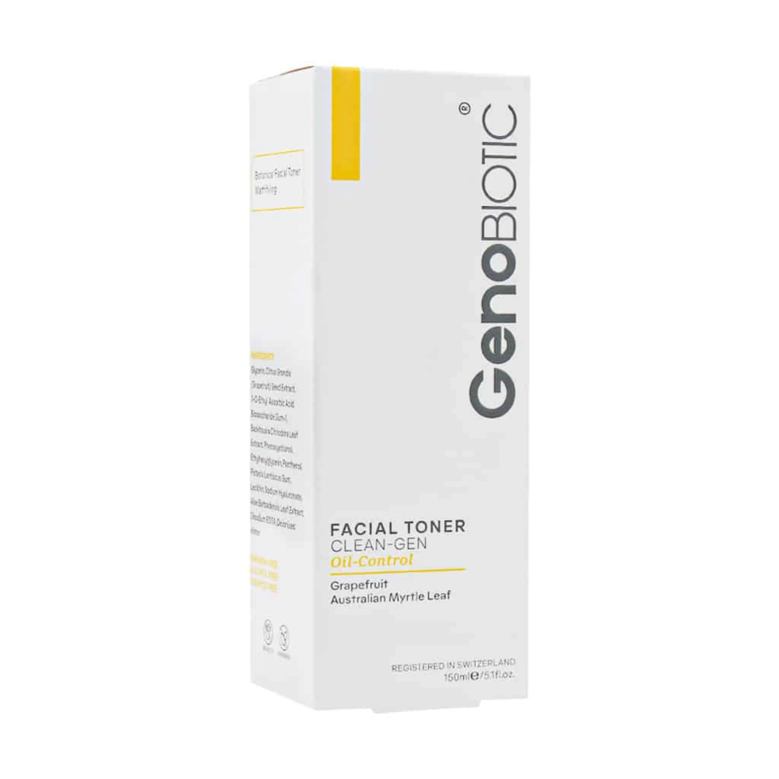 تونر صورت تنظیم کننده چربی و براقیت پوست ژنوبایوتیک Genobiotic حجم 150 میلی