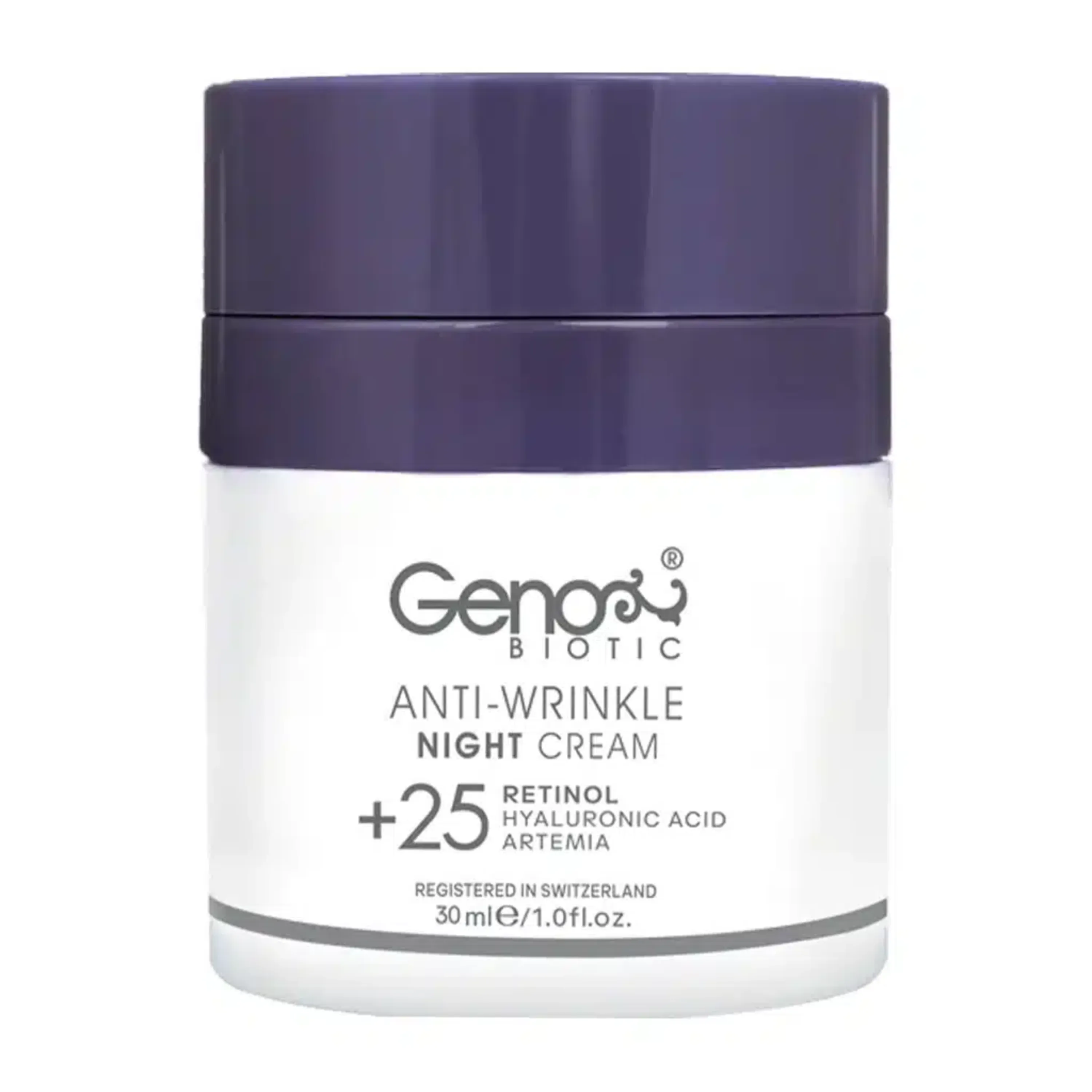 کرم ضد چروک شب بالای 50 سال ژنوبایوتیک Genobiotic حجم 30 میلی