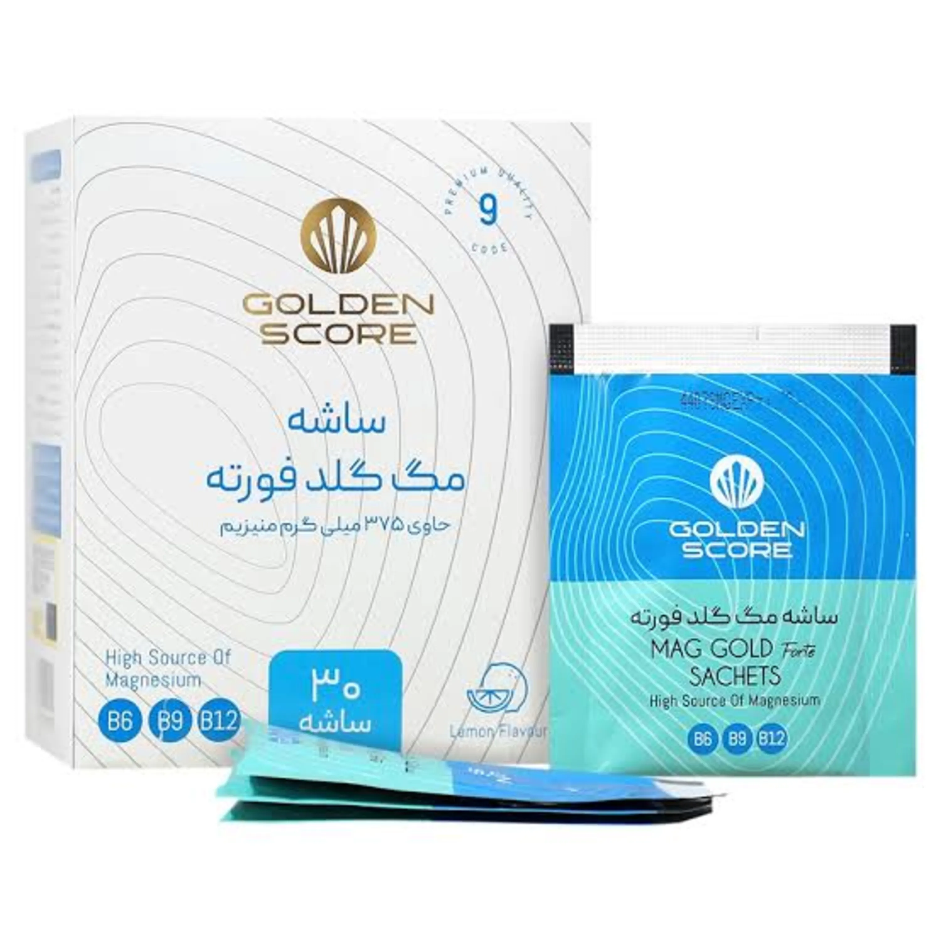 ساشه منیزیم مگ گلد فورته گلدن اسکور 30 عددی