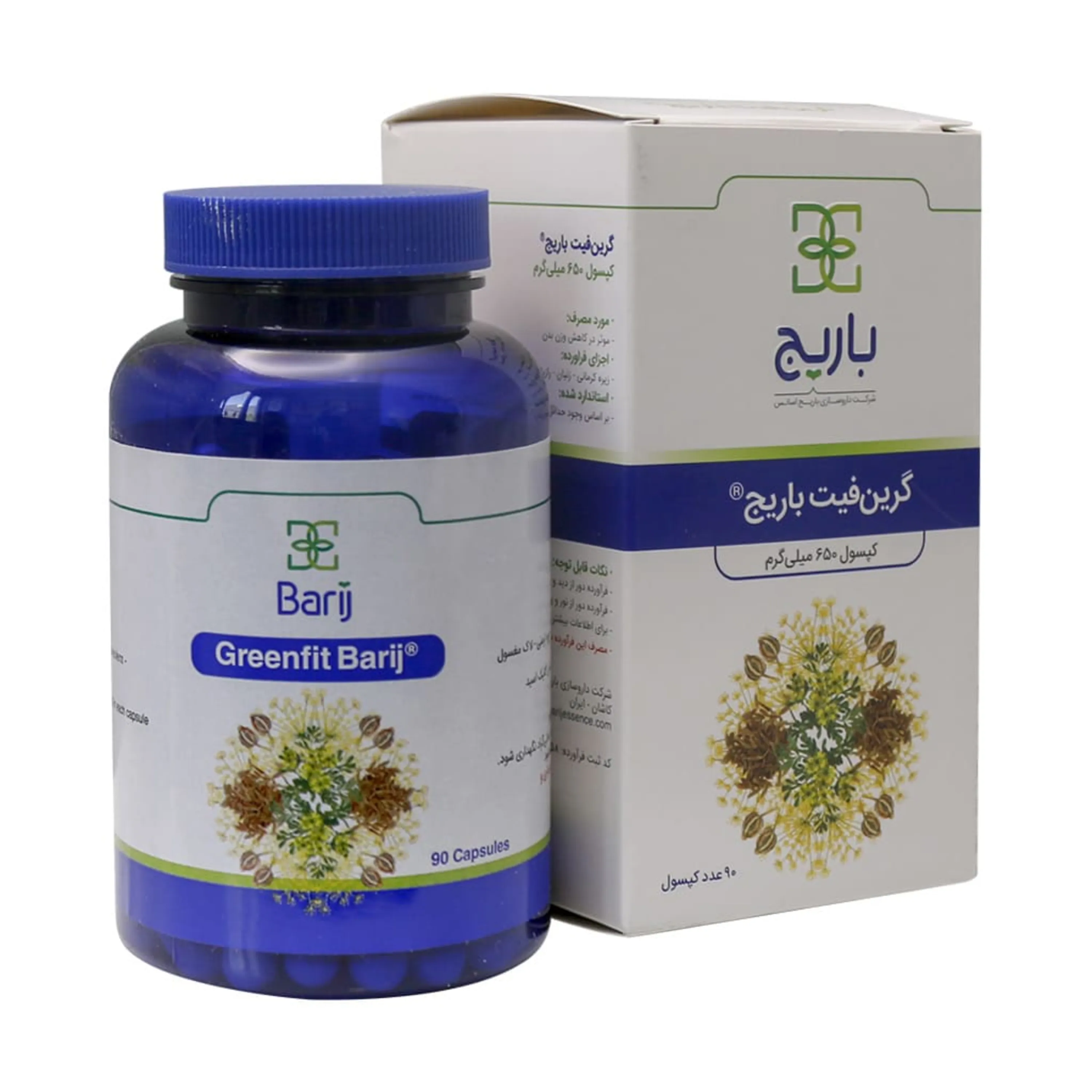 قرص گرین فیت باریج 90 عددی