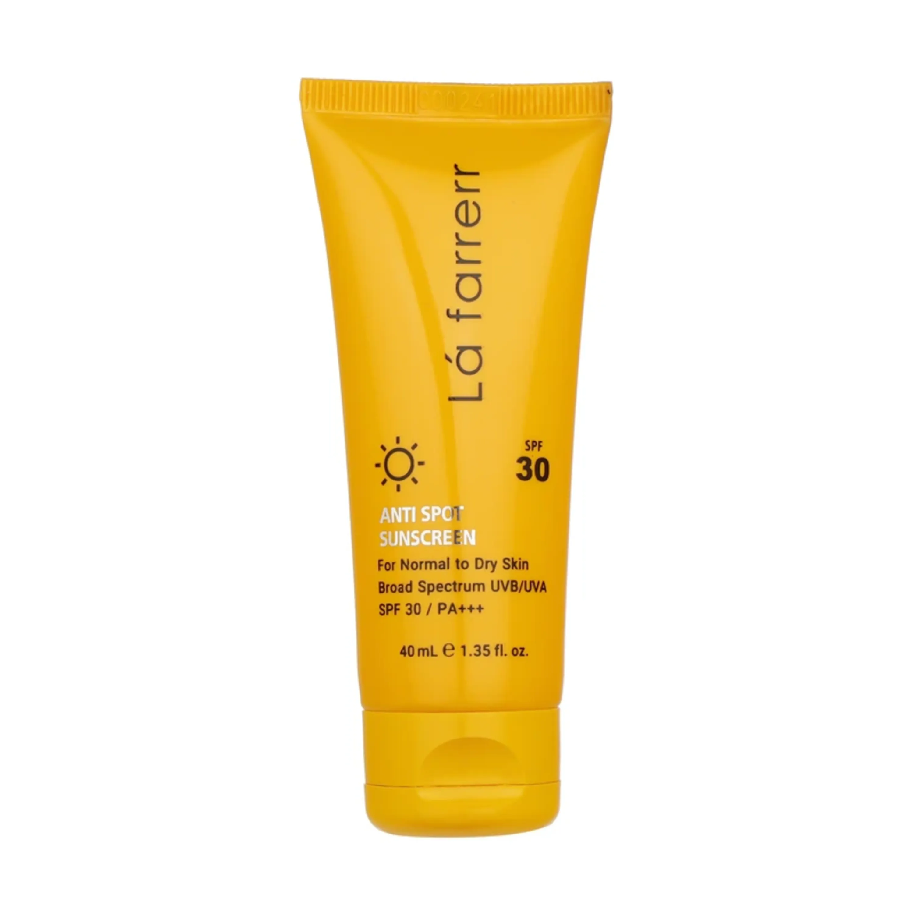 کرم ضدآفتاب و ضدلک بی رنگ SPF30 لافارر پوست خشک و معمولی 40 میلی