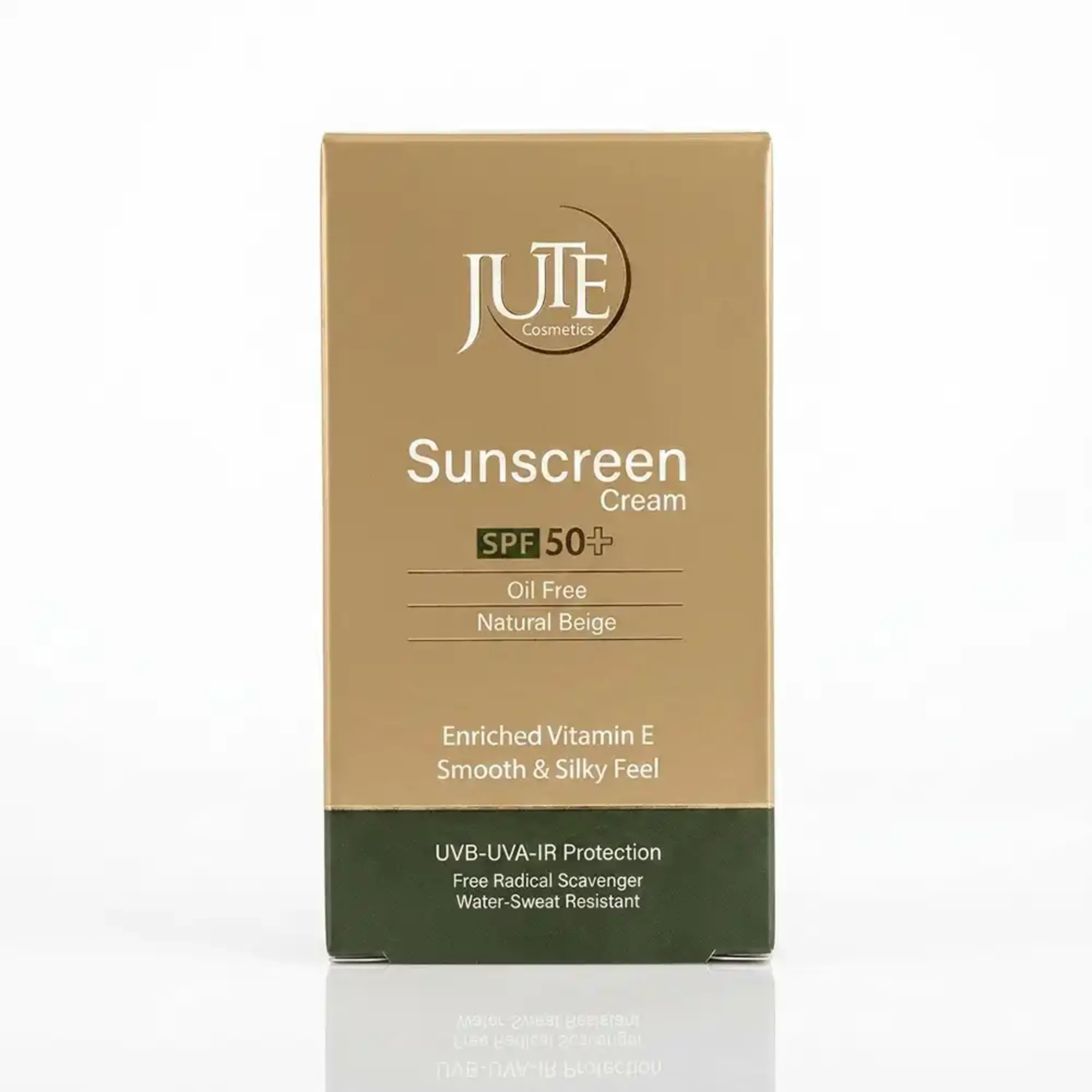 کرم ضد آفتاب بژ طبیعی SPF50 ژوت مناسب پوست چرب 40 میلی
