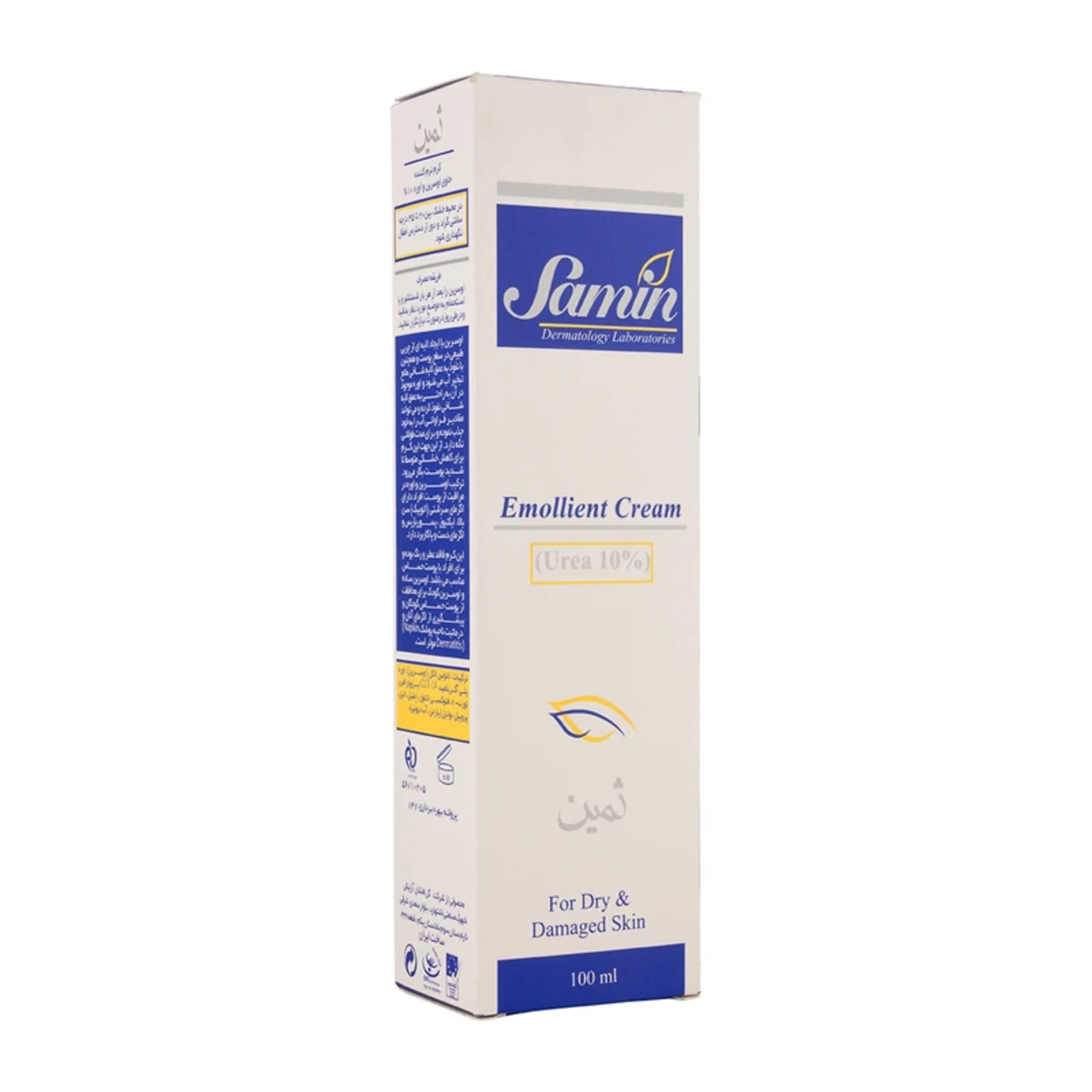 کرم نرم کننده حاوی اوسرین و اوره 10% ثمین 100 میلی