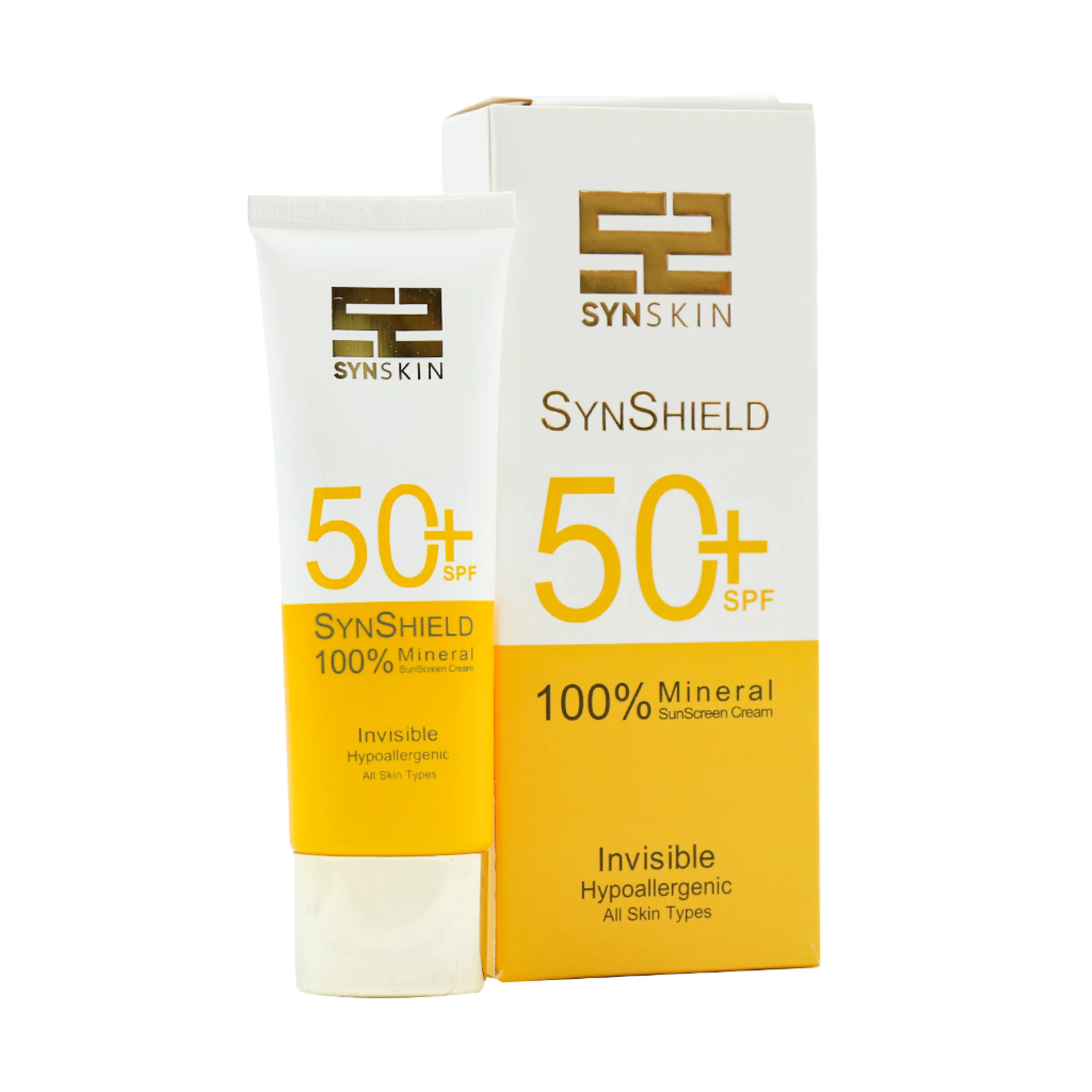 کرم ضد آفتاب فیزیکال مینرال SPF50 ساین اسکین 50 گرمی
