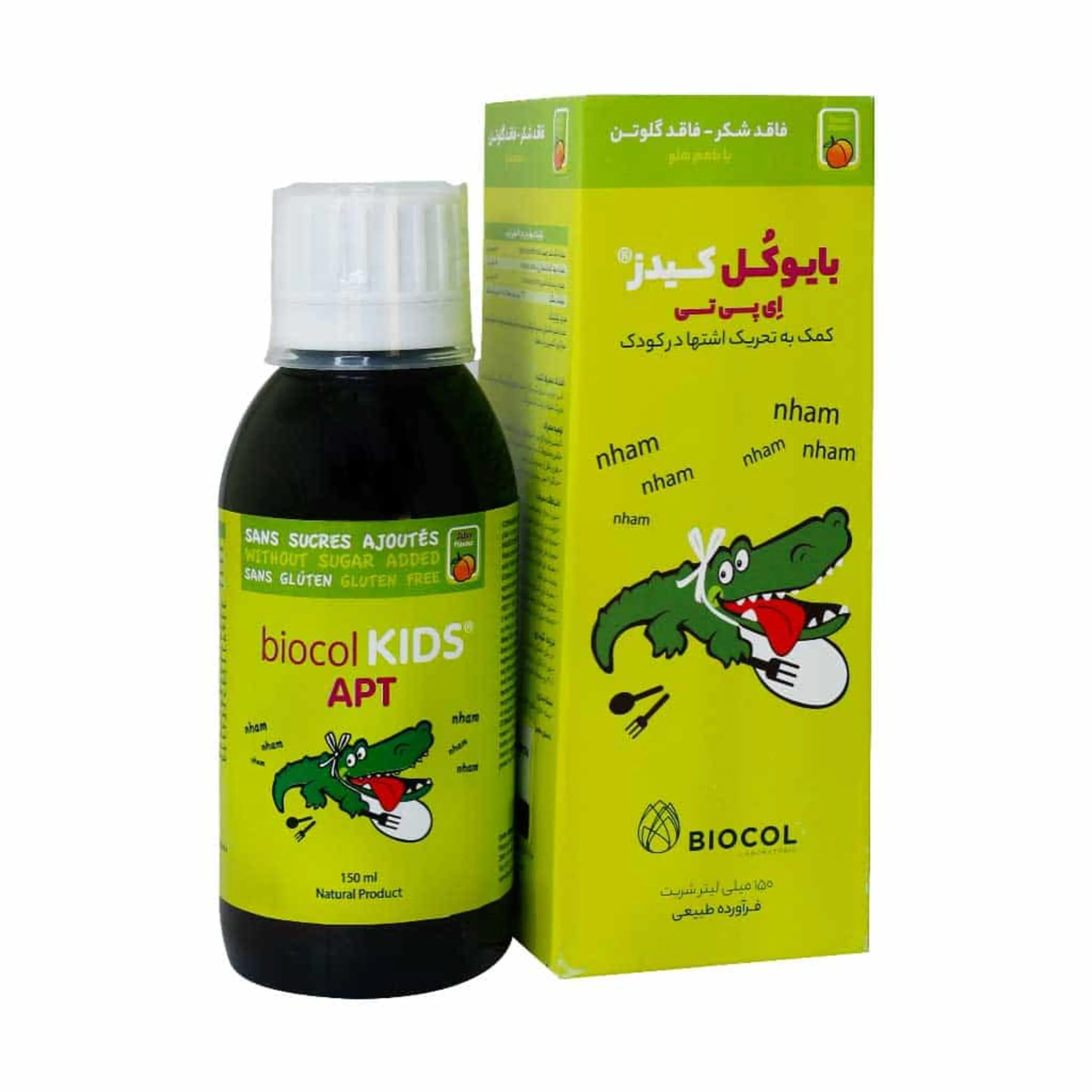 شربت اشتها آور کودک بایوکل کیدز ای پی تی 150 میلی