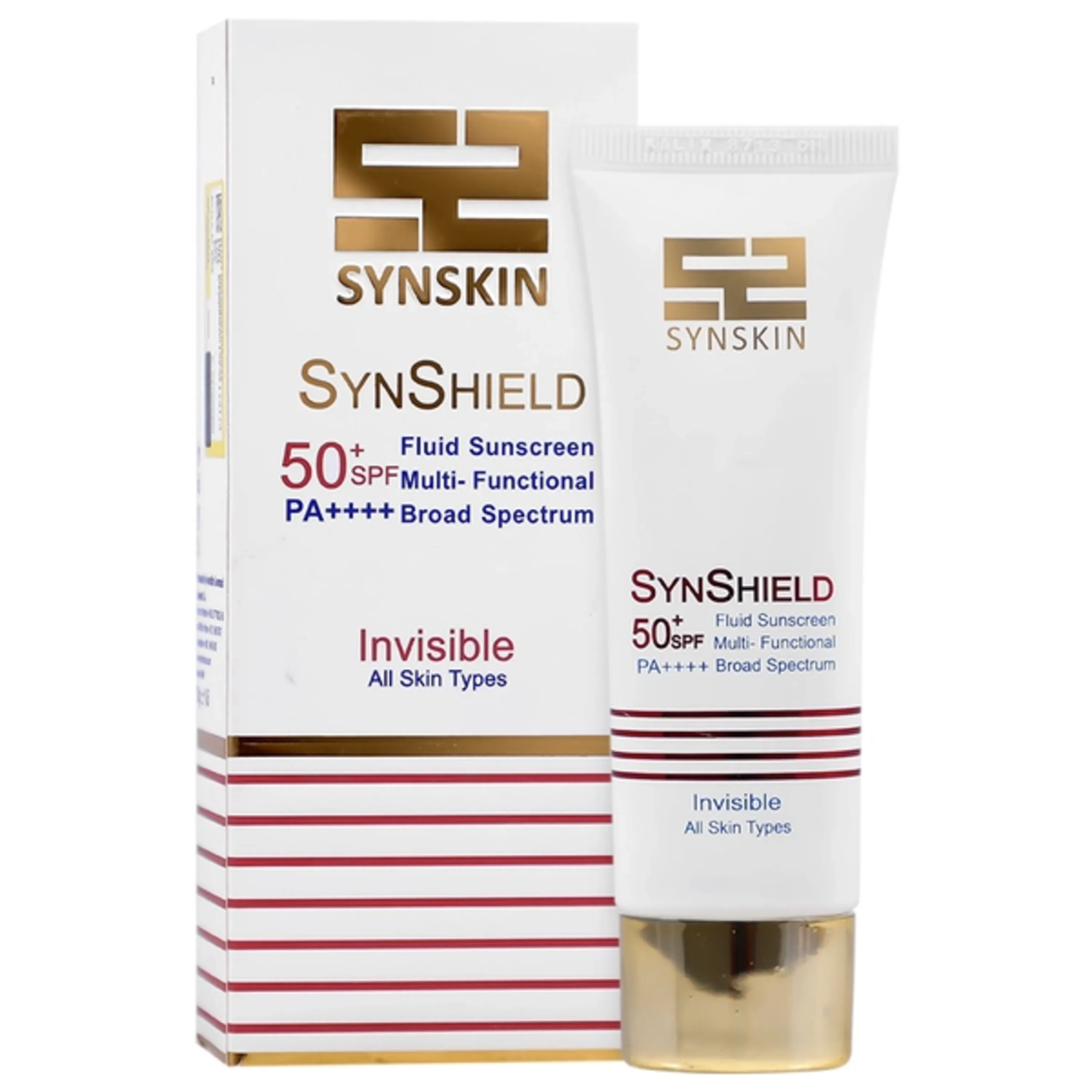 فلوئید ضد آفتاب SPF50 بی رنگ ساین اسکین مناسب انواع پوست 50 گرمی