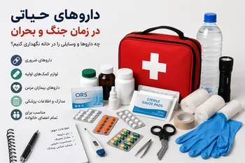 داروهای حیاتی در زمان جنگ؛ چه داروها و وسایلی را در خانه نگهداری کنیم؟